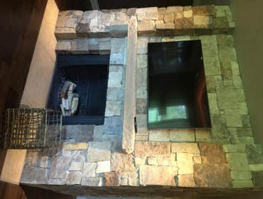 Fireplace/TV