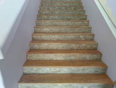 Travertine Stair Tread & Riser