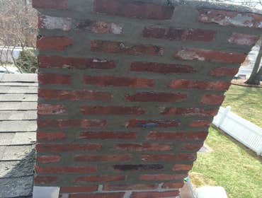 Chimney Reseal in Progress