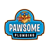 Pawsome plumbing logo