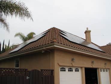 Fairfield Residential Solar 9 kilowatt residential solar PV installation.