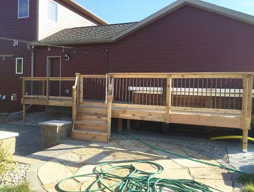 Small Pool Deck