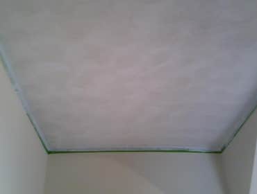 Photo(s) from Nicholas Provards Construction Textured ceiling half circle