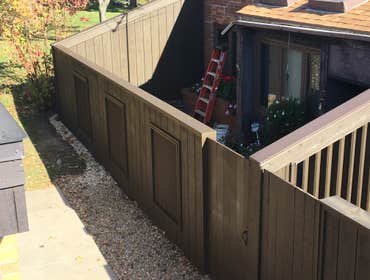 Custom Condo Fence