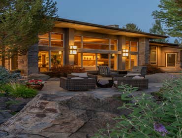 High Desert Contemporary NW Contemporary Custom Home