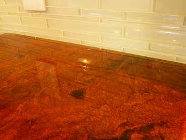 Metal illusion Epoxy Floors and Concrete Countertops Our Products - Epoxy Floors and Concrete Countertops - best for bars, clubs, kitchens, bathrooms