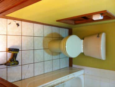 Country Shower Install
