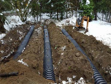 Photos from American Septic and Side Sewer LLC. American Septic and Side Sewer at work...