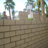 75632 Painted Desert Dr Exterior Demolition and Rebuild. Block wall and Stucco.