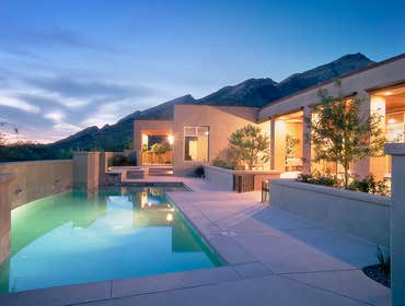 Project photos from Milestone Homes Northeast Tucson Foothills Residence