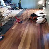 Teak Hardwood Flooring Install Demo of existing floors and installation on new Brazilin Teak hardwood floors