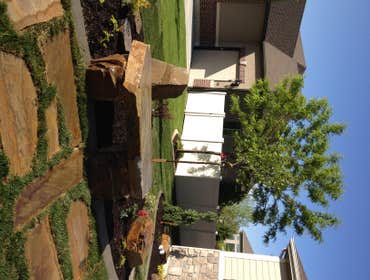 Larkin Landscaping Our landscape services entail total Installation of sprinkler systems, concrete work, water features, fire-pits, retaining walls, pa