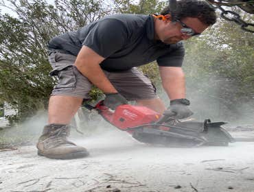 under slab leak We have the tools to get the job done right!
Not all leaks or plumbing problems are easy to access. Sometimes some heavy equipment is 