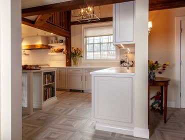 Barnumville Barndominium Kitchen & Entryway