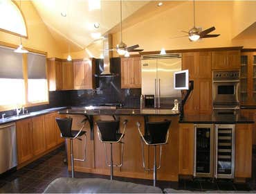 Contemporary Cherry Kitchen