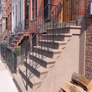 Photo(s) from High Tech Construction NY masonry work, new construction, brownstone project, stoop