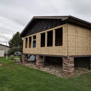 Enclosing a deck Enclosing a deck for more year round use.