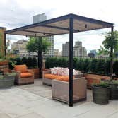 Terrace Pergola and Planter Boxes