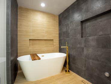 Photos by Raa Construction Group #10 Master bathroom remodel, walk-in shower, free-standing tub