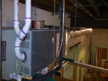 Furnace and ductwork