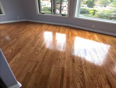 Hardwood Floor Installation - After