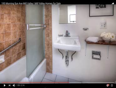 Bathroom remodel at 195 Morning Sun Ave, Mill Valley