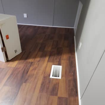 Laminate Floor install