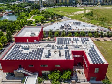 The Thinkery Location: Austin
Install Date: November, 2014
System Size: 50kW
Solar Contribution: 10%