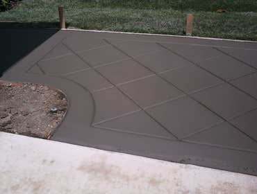 concrete & sod