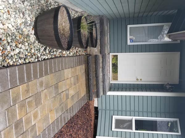 Paver walkway