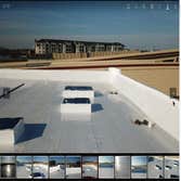 TPO Flat Roof — Wide Field, HVAC & Skylights — Commercial Restaurant — Rowlett, TX