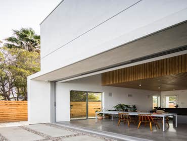 Multi-Slide Glass Door Open
