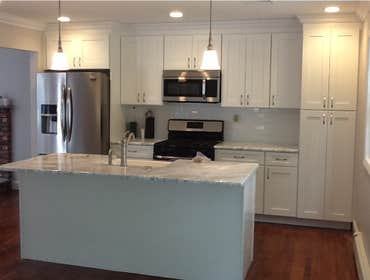 Bright White Kitchen