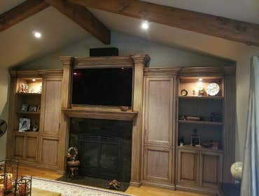 fireplace remodel