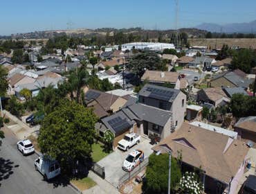 A Full Reroof and Solar PV Installation in Pico Rivera AMECO team served our customer in Pico Rivera as a one-stop shop taking care of their roofing an