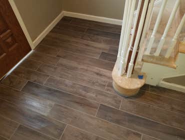 Porcelain Tile Floor