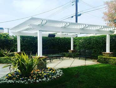 Patio Covers We offer a wide range of patio covers. We can custom build wood patio covers, cloth aluminum including structures coming directly from the