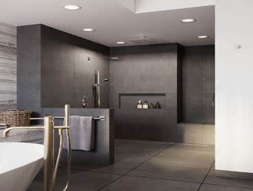 Master Bathroom - custom shower