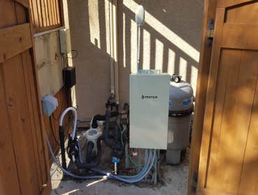 After New Pentair Variable Speed Pump, Pentair Control Panel, Pentair Salt System and Booster Pump
