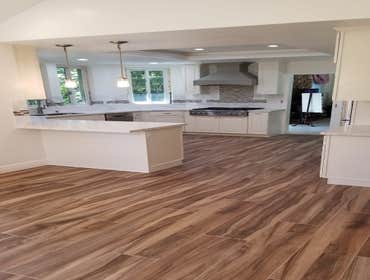 Open Concept Kitchen Remodel and Bench area
