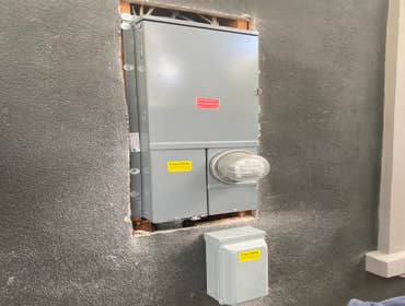 Panel upgrade