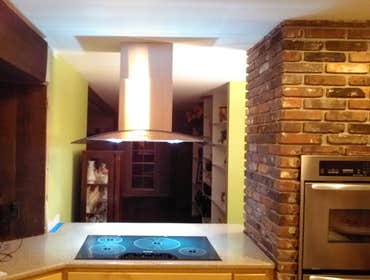 Kitchen Exhasut Fan Installati