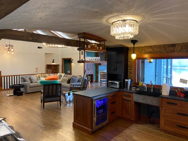 Photos by Fair Lighting & Electrical LLC #2 Total creative lighting project utilizing LED fixtures and ribbon lighting. We coordinated with a design te