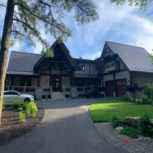 Staining beautiful log home in Franklinville, NJ