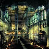 Riverside Church Sanctuary restoration included the installation of a new sound system and sealing of the Guastovino vaulted ceiling for increased reve