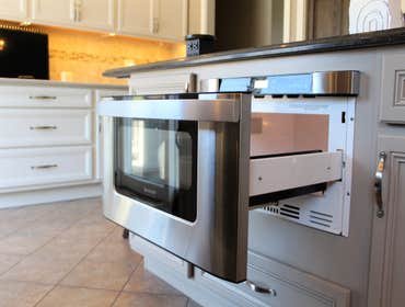 New Kitchen, Large Island and Updated Appliances Remodel by Mione Family Remodeling
