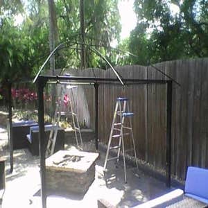 Gazebo framing Longwood Fl