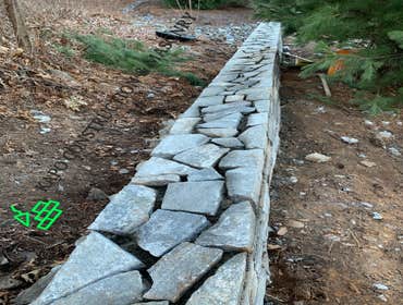 Retaining Wall done in Cheshire CT Retaining Wall done in Cheshire CT
