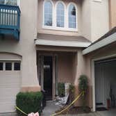 House Repair House walls and stairs repair after a car accident.