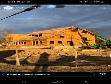 Photos by Alain Bagagem Contracting Inc #1 Built foundation and framed entire home for hansen family